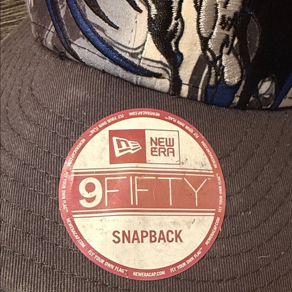 New Era Kids Batman Snapback Hat - Gray and Blue - Picture 2 of 7